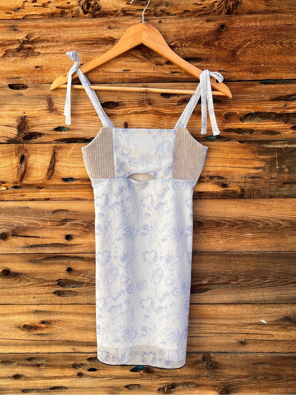 ZEMETA | Dolls Kill Cupid Love Mesh Mini Dress S